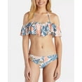 thumbnail image 2 of Raisins HAWAII Juniors' Hawaii Moonstone Ruffle Bikini Swim Top, US X-Large, 2 of 5