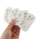 thumbnail image 4 of Molde de silicona para manualidades de conejo de Pascua, herramienta para hornear, decoración de pasteles hecha a mano Conejo 3, 4 of 7