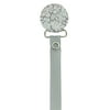 Crushed Crystal Ribbon Pacifier Clip