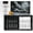 White and Black, variant on Oil Pastels Set of 12 PCS, 6 White and 6 Black, Crayons for Art Painting, Drawing, Blending (10 x 70 mm)