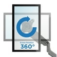 thumbnail image 3 of Mount-It! Dual Monitor Desk Mount w/ USB Ports | Fits 21-32 Inch Screens, 3 of 10