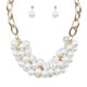 thumbnail image 2 of Collar y Aretes Magg Shop Pearl Cluster, 2 of 2