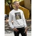 thumbnail image 2 of Masked Franklin Sweatshirt Men -Jennifer Goldberger Designs, Male x-Large, 2 of 4