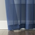 thumbnail image 5 of No. 918 Emily Voile Sheer Grommet Curtain Panel, 59"W X 84"L, Royal Blue, 5 of 8