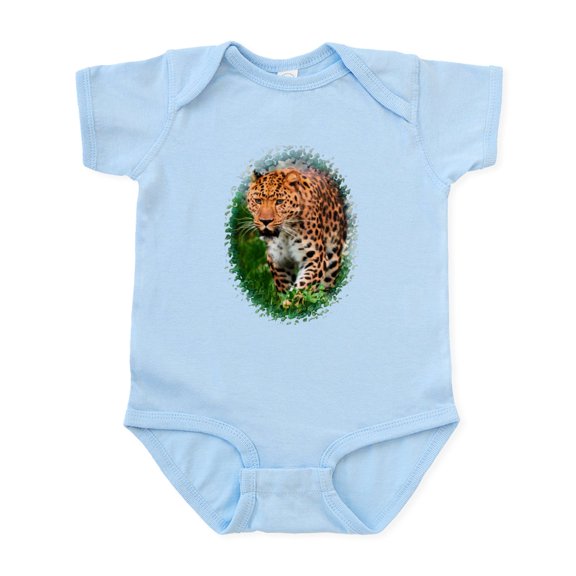 CafePress - Leopard Big Cat Infant Bodysuit - Baby Light Bodysuit, Size Newborn - 24 Months