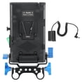 thumbnail image 4 of Camera V Mount Battery Adapter Plate, V Mount Power Supply System Low Power Consumption  for Mobile Phones for Fast Charging, 4 of 7