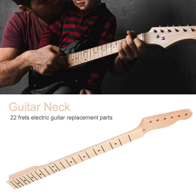 22 Frets Black Mark Dots Maple Electric Guitar Neck TL Style Guitars