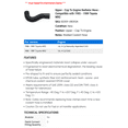 thumbnail image 2 of Upper - Cap To Engine Radiator Hose - Compatible with 1985 - 1989 Toyota MR2 1986 1987 1988, 2 of 2