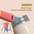 thumbnail image 6 of Three-In-One U-Shaped Cleaning Brush Set, Includes Cup Mouth Narrow Space And Corner Brushes, Premium Silica Gel Bristles For Effective Cleaning Of Bottle Insulation Cup Cover And, 6 of 6