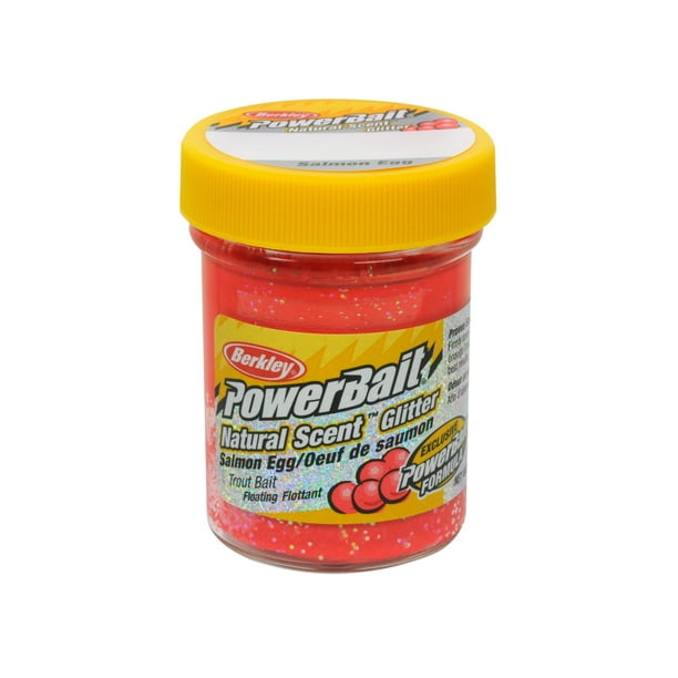 Berkley PowerBait Natural Glitter Trout Fishing Dough Bait - Walmart ...