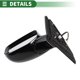 thumbnail image 4 of Reemplazo del espejo lateral izquierdo de Unique Bargains, ensamblaje del espejo retrovisor para Honda Accord 2013 2014 2015 2016 2017, negro brillante, ajuste de espejo eléctrico, 4 of 7