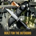 thumbnail image 6 of Buck Knives 117 Brahma Hunting Knife, 4-1/2" Fixed Blade, Phenolic Handle, 4.9 oz, 6 of 8