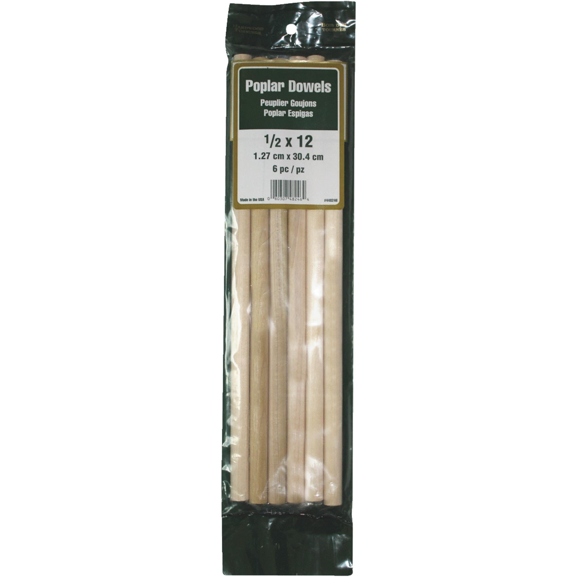Photo 1 of 6PCS 1/2 X 12 DOWEL