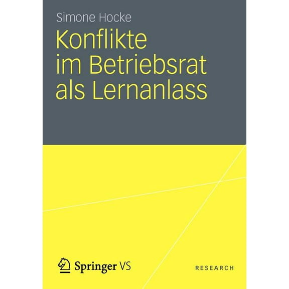 Konflikte Im Betriebsrat ALS Lernanlass, (Paperback)