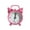 Pink, variant on VerPetridure Creative Cute Mini Metal Small Alarm Clock Electronic Small Alarm Clock