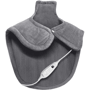 Besdio Heating Pad, Electric Hot Heating Pad for Back Pain and Cramps,6 Heat Levels with Auto-Off