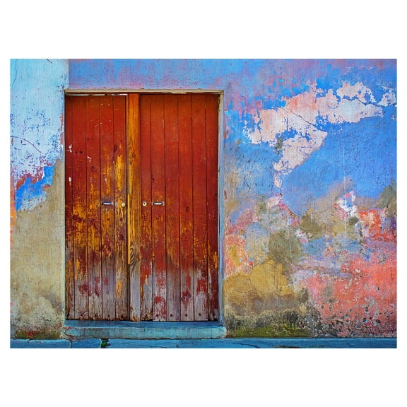 Masterpiece Art Gallery Global Patina Door By Ronald Cuyan Canvas Art Print 30" x 40"