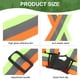thumbnail image 3 of Chaleco de Seguridad Reflectante Uxcell, Chalecos Hi-Vis, Tiras de Alta Visibilidad Ajustables para Trotar al Aire Libre Amarillo/Naranja, 3 of 7