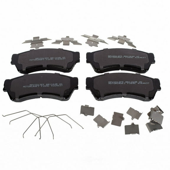 Motorcraft BR-1164B Standard Premium Integrally Molded Organic Disc Brake Pad Fits select: 2006-2012 FORD FUSION, 2007-2012 LINCOLN MKZ