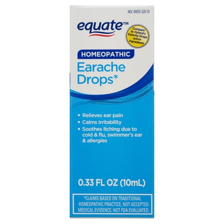 Equate Homeopathic Earache Drops 0.33 fl oz