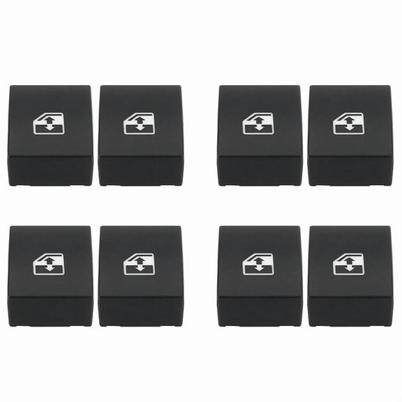 8Pcs Electric Window Switch Button Cover 13228881 for MK5 H 04-10 B 05-11/TIGRA B 04-09