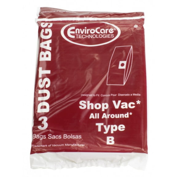 Wet Dry Vac Type B Bags