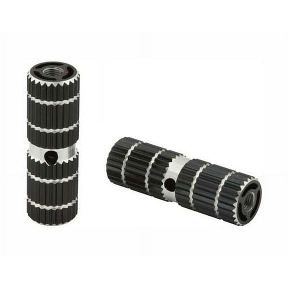 Alloy Pegs 691 24/26t W=1" l=3" Black. Pegs for bike, bicycles, bmx, lowrider, mountain bike, beach cruiser