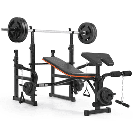 Marcy Pro Adjustable Olympic Weight Bench MD-857 - Walmart.com