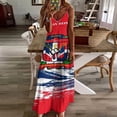 thumbnail image 4 of Dominican Republic Sleeveless Dress Women's Evening Dress Womans Clothing, 4 of 9