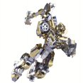 thumbnail image 3 of Movable Car Man 3D Three-dimensional Metal Assembly Model Handmade Diy, 3 of 4