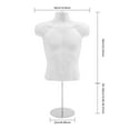 thumbnail image 2 of 4Pcs Male Mannequins Hollow Back Maniquin Body Half Maniquin Body Display Stand for Home, Clothing Stores, 2 of 24