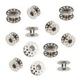 thumbnail image 5 of 10pcs Metal Rotary Bobbins for Household Sewing Machine Silver, 5 of 6
