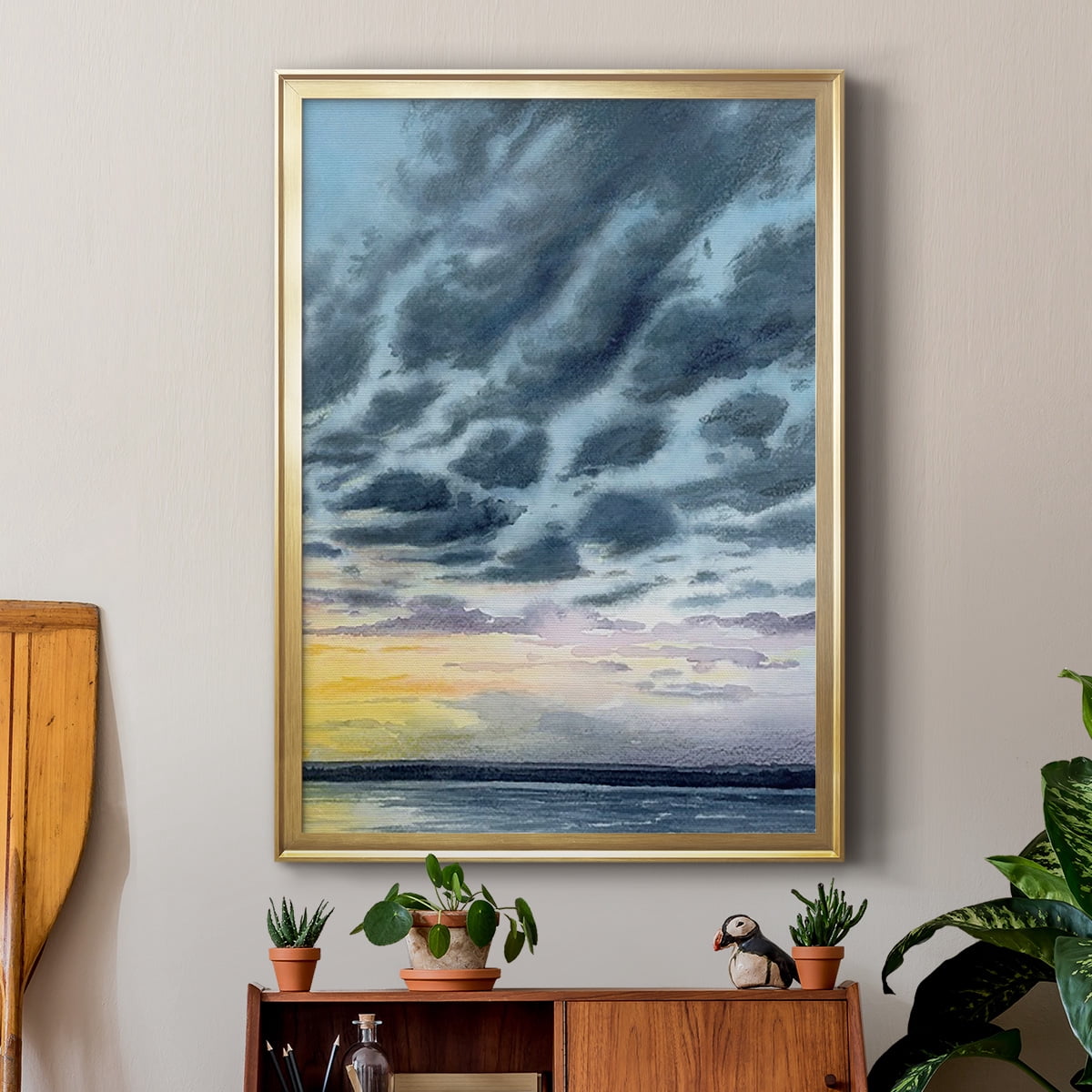 Anastasia Island Sunset II Premium Framed Print - Ready to Hang