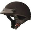 Fuel Half Helmet, Flat Black, XL
