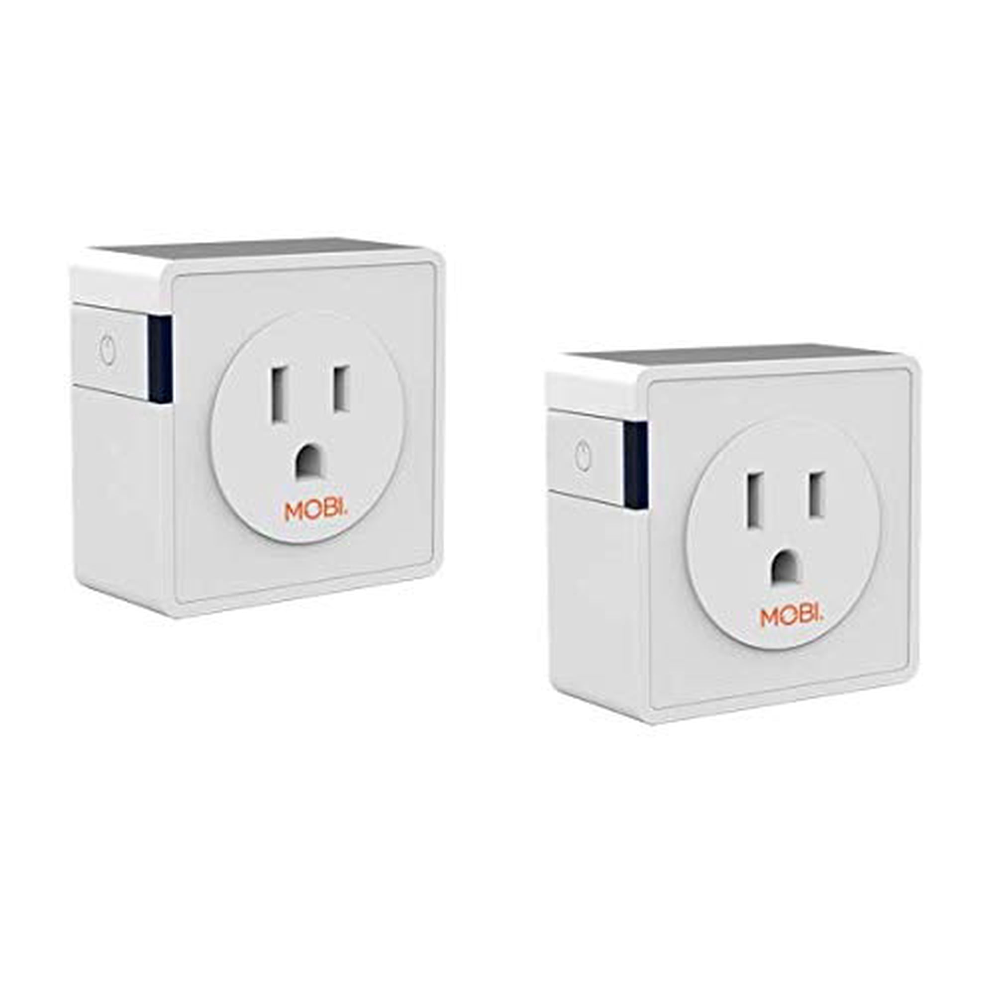 Mobi Smart Plug , Smart Devices That Work with Alexa,Mini WiFi Smart Plug | No Hub Required (Two Packs)