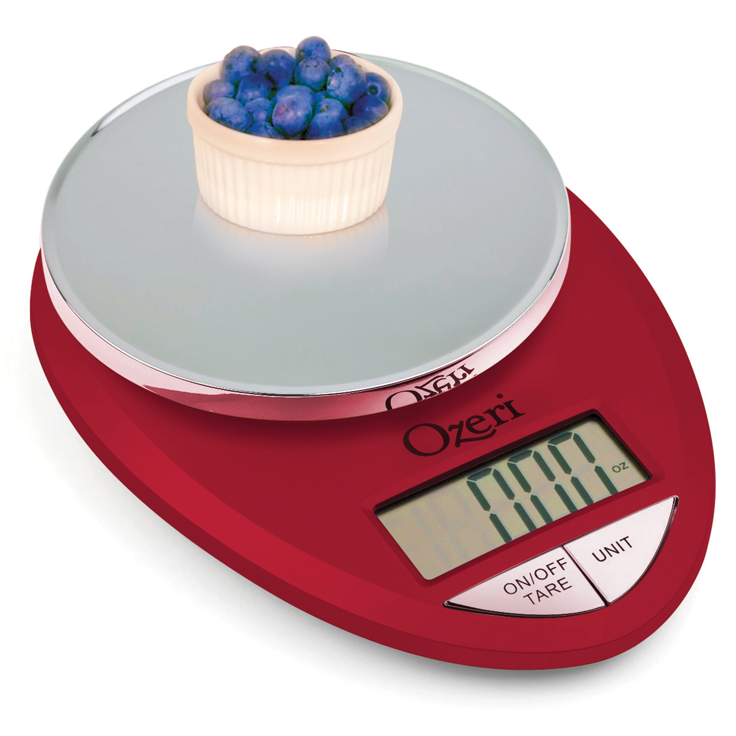 Zulay Kitchen Precision Digital Food Scale Weight Grams and Oz, LB, KG, ML,  1 - Baker's