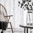 thumbnail image 5 of AUQ Lace Curtains,Mild Lighting Curtains,Floral Yarn Design Sheer Curtains, 5 of 5
