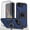 Blue, variant on Hotpom for iPhone 16E/ iPhone SE4 Case with 2 Pack Screen Protector, Military Grade Drop Protection with 360° Rotating Stand and Car Mount Capability, Pink