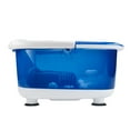 HoMedics SaltNSoak Pro Foot Spa with Heat Boost, Invigorating Bubbles, for use with Epsom Salt