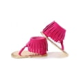 thumbnail image 4 of Nicesee Infant Baby Girls Tassel Sandal Summer Shoes Anti-slip Newborn Prewalker 0-18 Months, 4 of 7