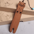 thumbnail image 3 of 4PCS Bookmark, Funny Book Mark for Book Lover, Wooden CatBook Marker Gifts for Reader Lovers, 3 of 7