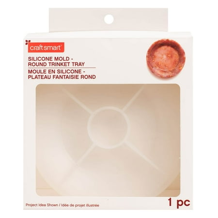 UPC: 0191518423747 | Round Trinket Tray Silicone Mold by Craft Smart®
