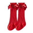 thumbnail image 2 of Diconna Chaussettes Respirantes pour Bébé Fille avec Nœud Papillon, 2 of 8