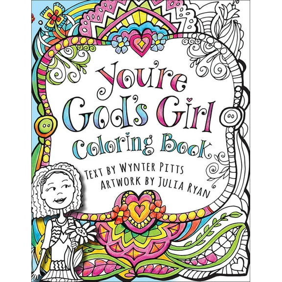 For Girls Like You Collection You're God's Girl! Coloring Book, (Paperback)