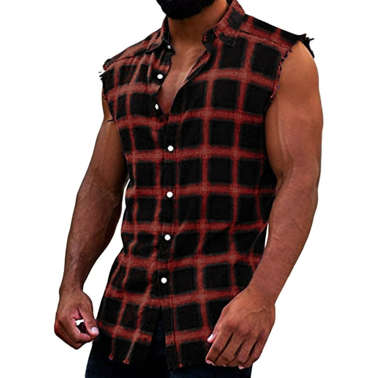Casual Plaid Buckle Tops Casual Plaid Buckle Tops