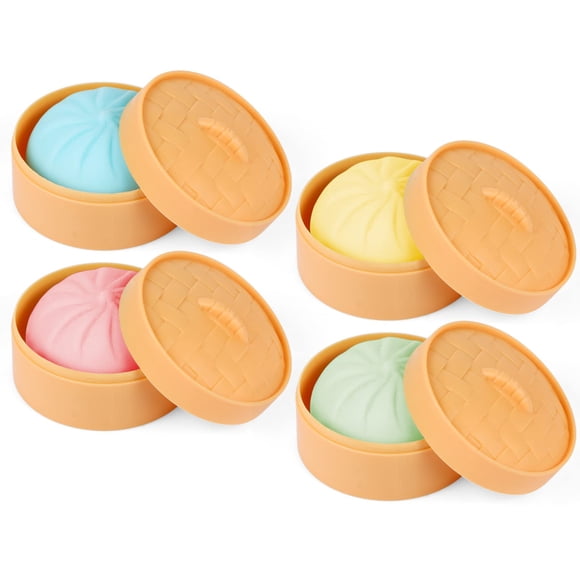 Juego de 4 piezas de empanadillas MEIEST para aliviar el estrés con vaporizador de alimentos
