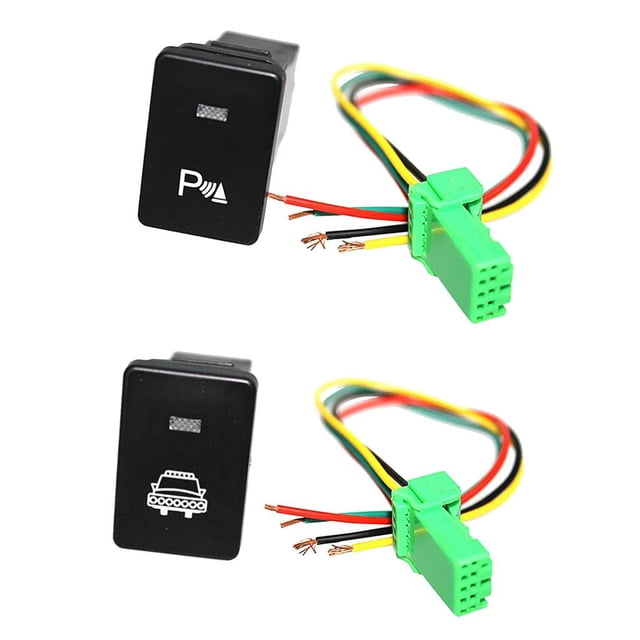 Luz de Estacionamiento Y Interruptor de Encendido Y Apagado de Faros LED Blanco para Sequoia Macarena Pulsador