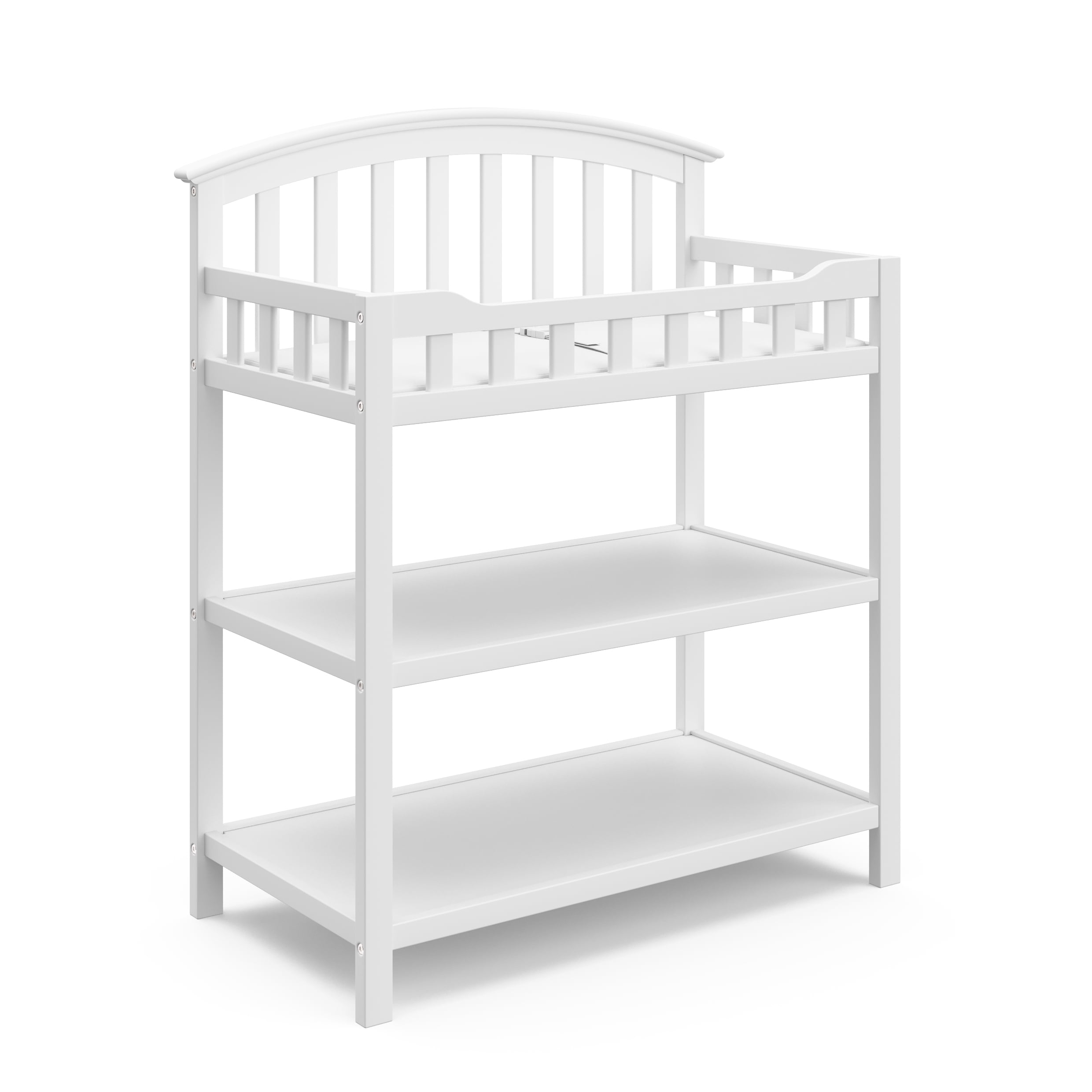 graco white changing table