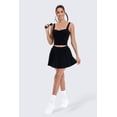 thumbnail image 3 of RUNNING GIRL Women’s Workout Tank Top Cropped Athletic Top Square Neck Sleeveless Yoga Shirt, 3 of 5