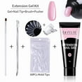 thumbnail image 2 of 15ml Nail Extension Gel Kit Soak Off UV Gel Acrylic, 2 of 5